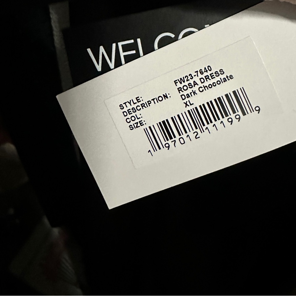 Retrofete Rosa Dark Chocolate Corset Dress XL NWT $598 - Picture 2 of 2